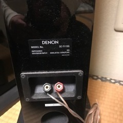 DENON スピーカーの画像