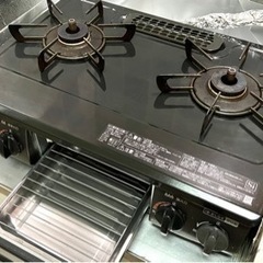 【値下げしました】【美品】Rinnai2口ガスコンロ　都市ガス用