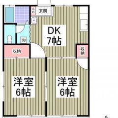【 初期費用5万円パック 】「七井」駅　徒歩30分　[ 2DK ...