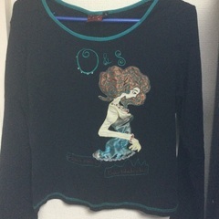 さしあげます　独特なプリントデザインのTシャツ