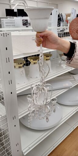 ★ジモティ割あり★  シャンデリア風照明    動作確認／クリーニング済み SJ1585