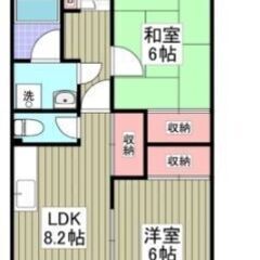 【 初期費用8万円パック 】「国定」駅　徒歩32分　[ 2LDK...