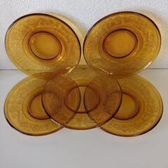 決まりました　昭和レトロ　アデリアグラス６個の画像