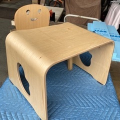 きこりのテーブル　きこりの小イス　セット