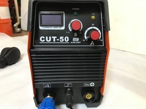 美品！プラズマカッター　100V200V　エアプラズマ　CUT-50　切断機