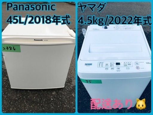 ⭐️2018年製⭐️ 限界価格挑戦！！新生活家電♬♬洗濯機/冷蔵庫♬203