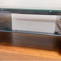 落ち着きのある木目調☆テレビボードの画像