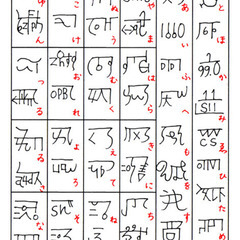 神代文字の龍体文字を書こう！龍体文字体験会(オンライン開催も可能)の画像