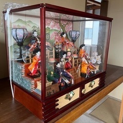 雛人形　オルゴール付き　引取限定　無料の画像