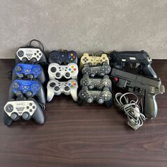 197 ゲームコントローラー まとめ売り 有線 無線 ガンコン ...