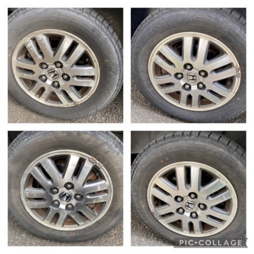 195/65R15 スタッドレスバリ山ステップワゴン（RF1）