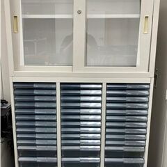 【中古】コクヨ　保管庫×レータボックス