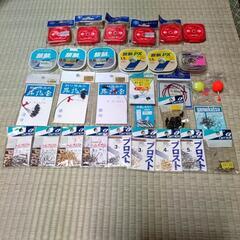 釣具（釣り糸、釣り針、その他）