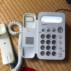 お取引完了【値下げ中】⭐️電話機　SHARP CJ-N77CL 親機のみ⭐️の画像