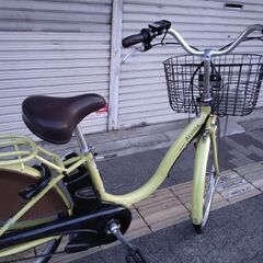 [BRIDGESTONE] Assista(アシスタ)ベーシック 26吋電動アシスト自転車 13.2Ahバッテリー+充電器(シトロンイエロー)の画像