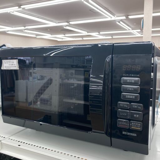 ★ジモティ割あり★ アイリスオーヤマ 【未使用品】電子レンジ PMB-F186-B  22年製 動作確認／クリーニング済み KJ1532