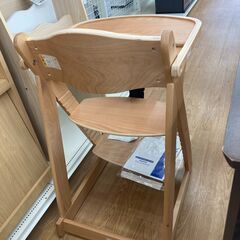 ★ジモティ割あり★ カトージ プレミアムベビーチェア 品番22947 ナチュラル H80×W49×D60.5 クリーニング済み KJ1533の画像