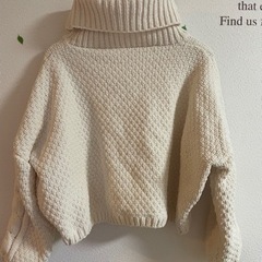 ☆fifth☆フィフス　肉厚タートルネックニットの画像