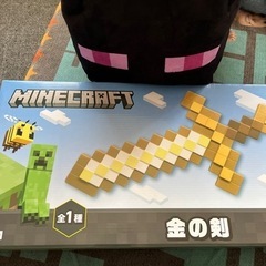 マイクラ ぬいぐるみ、金の剣の画像