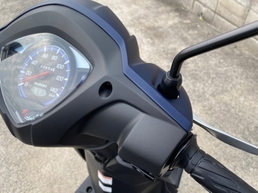 2022年10月登録 極上車 アドレス110 CE47A スズキ SUZUKI 原付2種 スクーター 走行距離3458km 2022年式 address