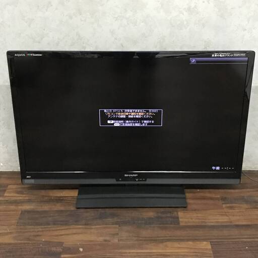 UNY2/83 SHARP シャープ AQUOS LC-40G7 クアトロン 40V型フルハイビジョン 液晶テレビ 2013年製 中古 ※非正規リモコン