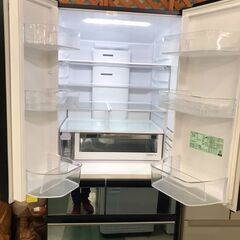 日立 冷蔵庫 R-HX60R 2021年製 602L ヒタチ 5ドア おしゃれ クリスタル