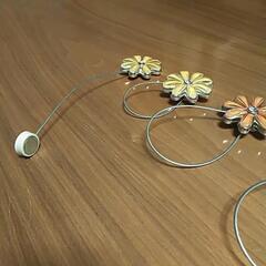 カーテン用フックの画像