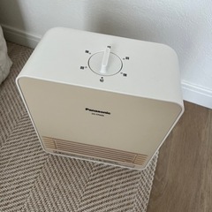 Panasonic 2020年製 セラミックファンヒーターの画像