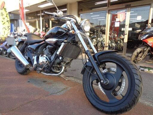 NO.4634　エリミネーター２５０Ｖ　水冷４サイクルＶツイン２５０ｃｃエンジン　 ロングフォークカスタム　ブラック　☆彡