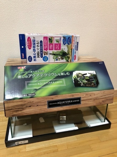 アクアテラリウム　テラリウム　水槽　gex