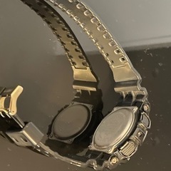 【タイムセール】G-SHOCK 黒x金 メンズの画像