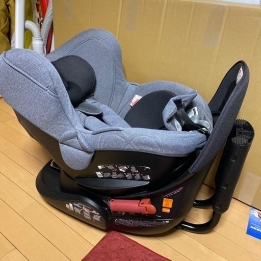 エールべべクルット4Sプレミアムナチュラルグレー新生児クッション新品