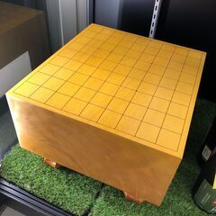 将棋盤 脚付き 布カバー・木製蓋セット  ※駒なしの画像