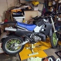 オフロード　実働　SUZUKI TS200R 即戦力！