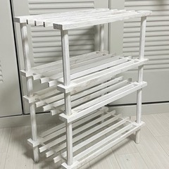 木製置物2段の画像