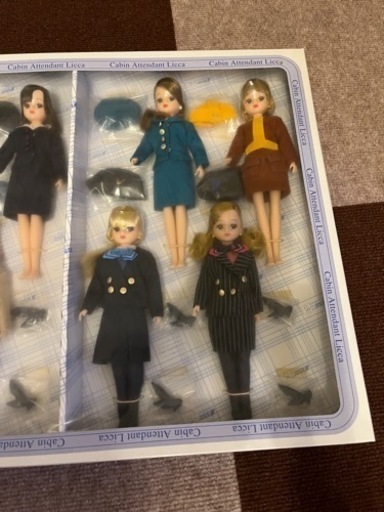 ANA 50th限定品キャビンアテンダント　リカちゃん