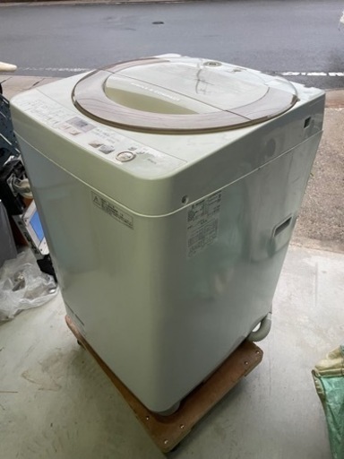 値下げ⭐︎愛知近郊配送無料　SHARP  7kg洗濯機　ES-GE7A-N 2017年製