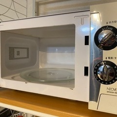 電子レンジ　700W/245W切替付きの画像