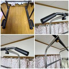 YouTen(ユーテン) 懸垂 懸垂マシン 懸垂器具 ぶら下がり健康器【高さ220cm/コンパクト】筋肉トレーニング 背筋 腹筋 大胸筋 懸垂バー チンニングスタンドの画像