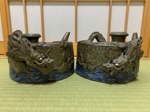 やちむん　抱瓶