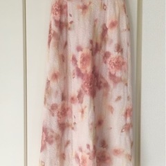 trenta due milano 花柄 エレガント ロングスカート  春　夏　レースの画像