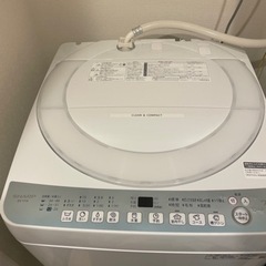 洗濯機　SHARP  美品