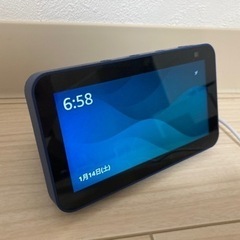 【美品】Echo show 5 スマートスピーカー（青）