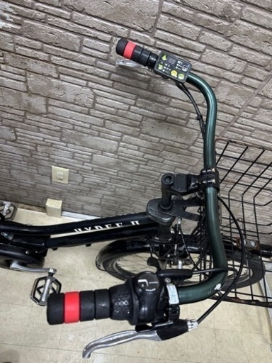 新生活応援SALE  東京23区配達無料　新基準 ブリヂストン ＨＹＤＥＥ-Ⅱ(ハイディ ツー) 8.7Ah リチウム 電動自転車 中古　BS 104