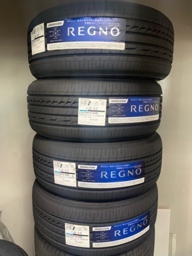 残2日　国産　新品　235/45R18 レグノ　22年製