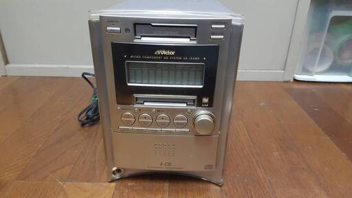 Victor MDシステムコンポ CA-UXJ55MD-S　本体のみ　通電確認のみ　ジャンクにて