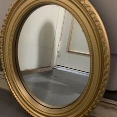 壁掛け鏡　小の画像