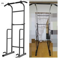 YouTen(ユーテン) 懸垂 懸垂マシン 懸垂器具 ぶら下がり健康器【高さ220cm/コンパクト】筋肉トレーニング 背筋 腹筋 大胸筋 懸垂バー チンニングスタンドの画像