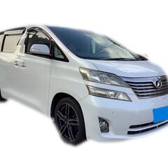 ヴェルファイア　2.4V　車検2年付き！　走行48,900キロ！...