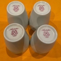 ☆ノリタケ☆Noritake☆湯呑み☆茶器☆4客セット☆磁器☆日本茶☆の画像